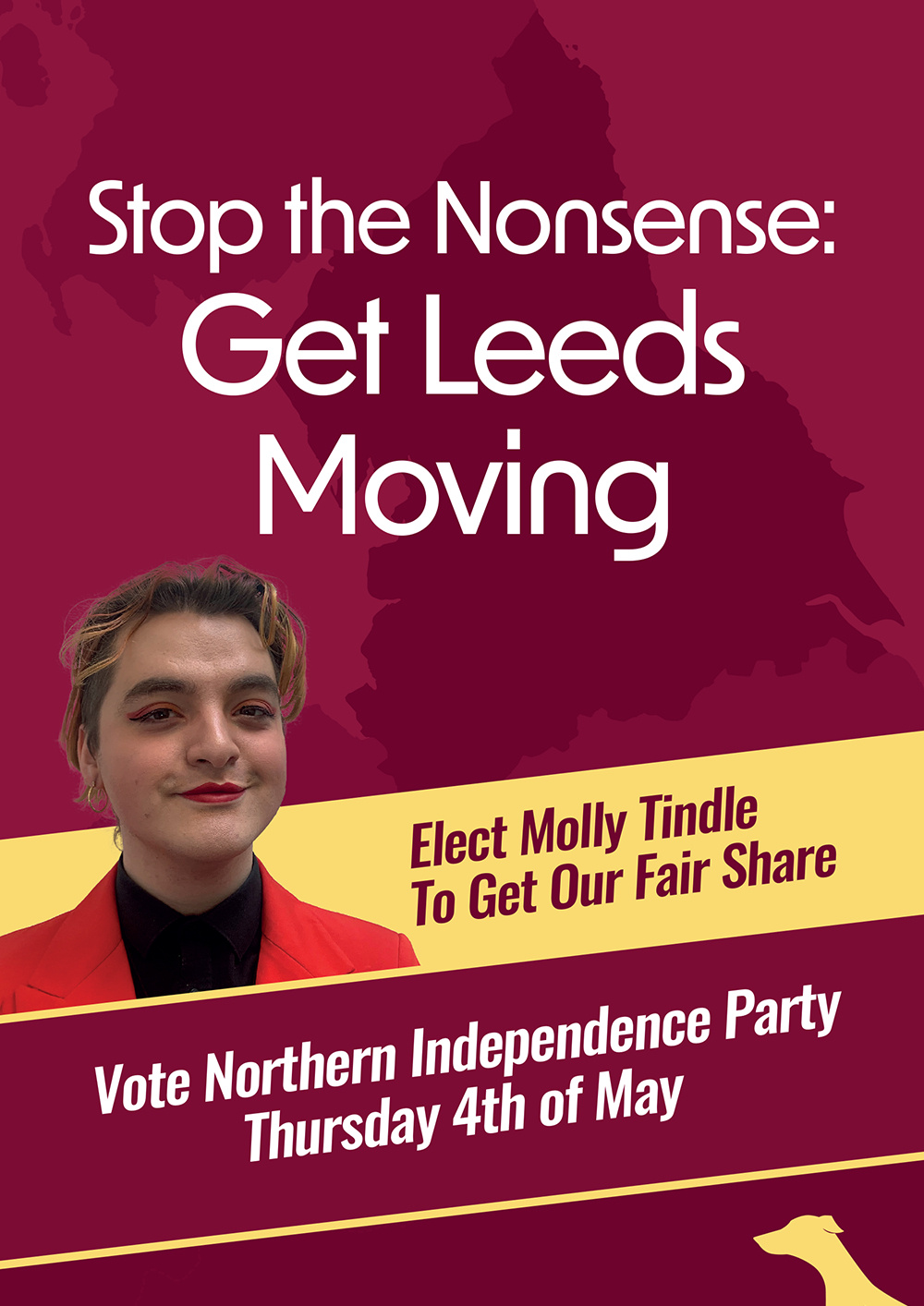 Molly Tindle's Leaflet - Front